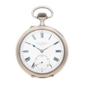 Rare and unusual German silver pocket watch Circa 1900