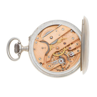 Rare and unusual German silver pocket watch Circa 1900