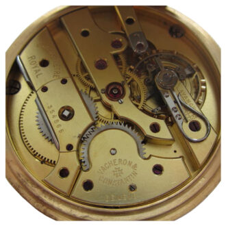A Swiss 18 carat gold open face lever pocket watch Circa 1915