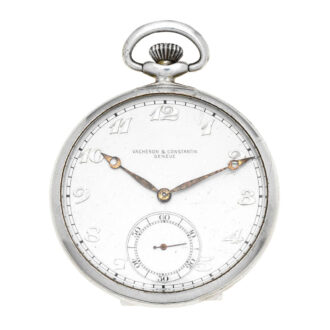 A very rare, lightweight Swiss aluminium pocket watch Circa 1948