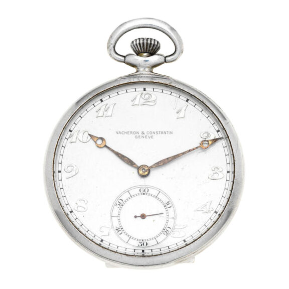 A very rare, lightweight Swiss aluminium pocket watch Circa 1948