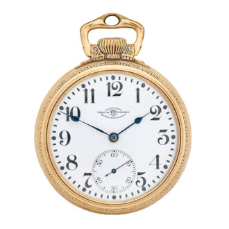 A fine American gilt Ball model railroad watch Circa 1920-1940