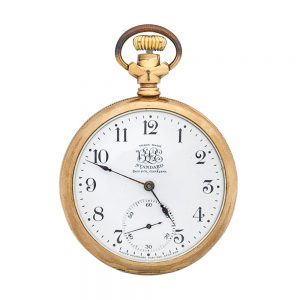 A rare American gilt Trade Union railroad watch Circa 1895