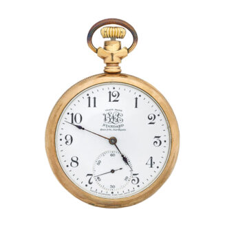 A rare American gilt Trade Union railroad watch Circa 1895