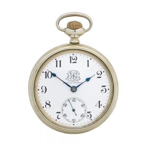 An American gilt Trade Union railroad watch Circa 1910-1920