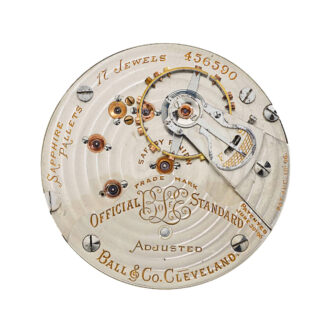 An American gilt Trade Union railroad watch Circa 1910-1920