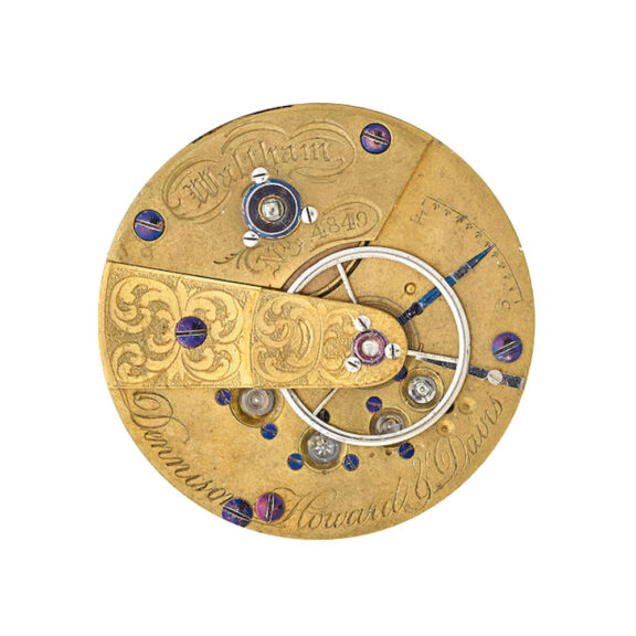 Rare American silver hunter cased pocket watch Circa 1853-1857 Rare American silver hunter cased pocket watch Circa 1853-1857