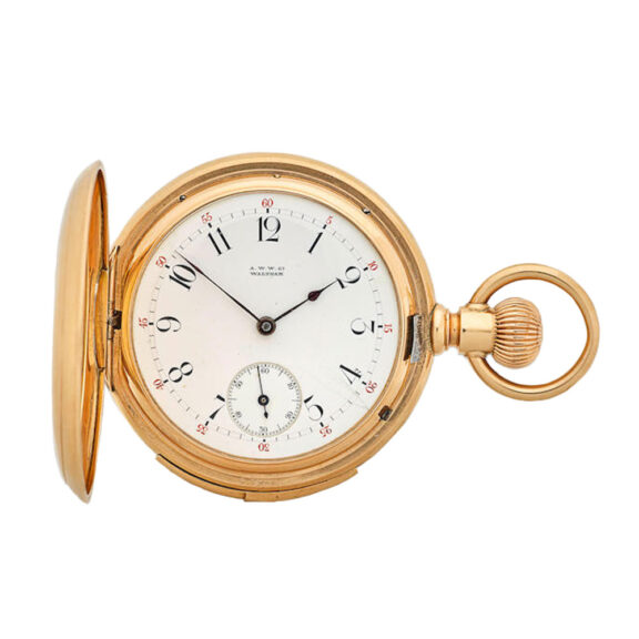 An American rose gold five minute repeating lever Circa 1888
