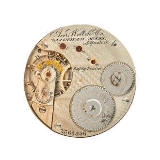 An American rose gold hunter cased lever pocket watch Circa 1872