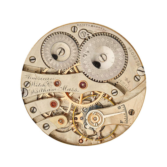 Fine American gold engraved full hunter pocket watch Circa 1899 Fine American gold engraved full hunter pocket watch Circa 1899