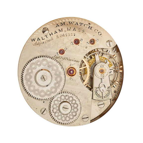 A fine American 14 carat gold open face pocket watch Circa 1872 A fine American 14 carat gold open face pocket watch Circa 1872