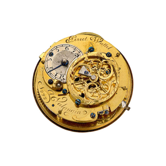 A remarkable Swiss verge honoring Frederick the Great Circa 1774 A remarkable Swiss verge honoring Frederick the Great Circa 1774