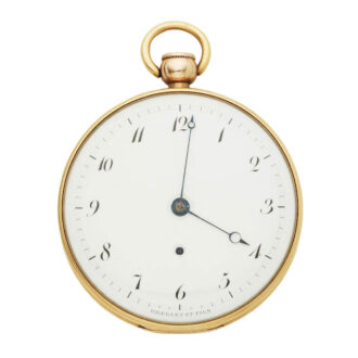 Fine and rare French gold repeating atoc pocket watch Circa 1806