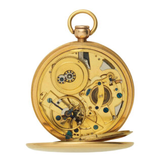 Fine and rare French gold repeating atoc pocket watch Circa 1806