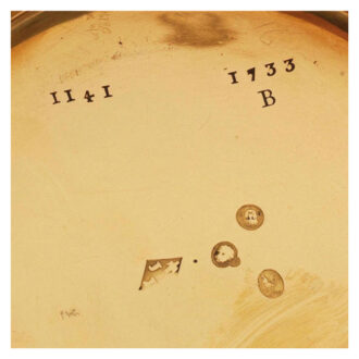 Fine and rare French gold repeating atoc pocket watch Circa 1806