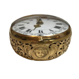 A rare Dutch gold pair cased quarter repeating verge Circa 1740