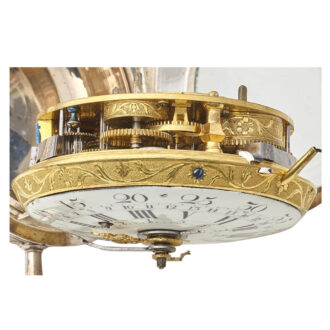 A French silver quarter striking and repeating coach watch Circa 1750 A French silver quarter striking and repeating coach watch Circa 1750