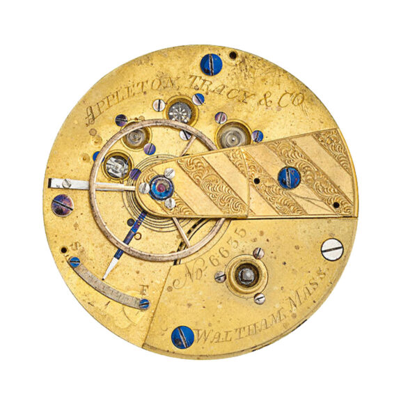 An American silver hunter cased pocket watch Circa 1857 An American silver hunter cased pocket watch Circa 1857