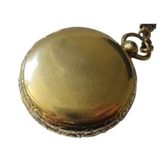 An English 18 carat gold open face lever pocket watch Circa 1827
