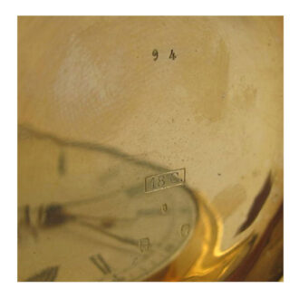 Swiss 18 carat gold repeating chronograph watch Circa 1890
