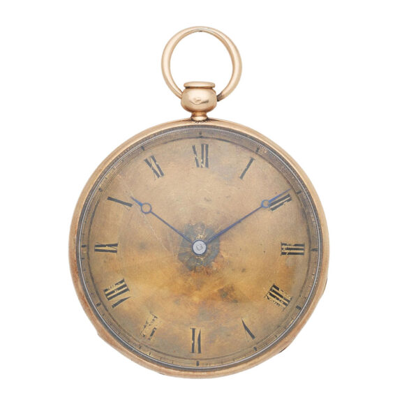 French gold open faced quarter repeater Circa 1830