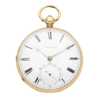 English gold chronometer pocket watch Circa 1855