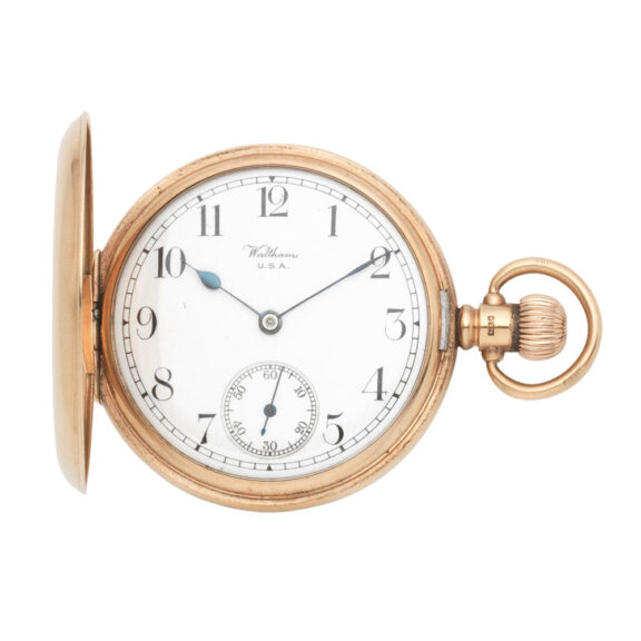 American gold full hunter pocket watch Circa 1927