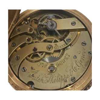 Swiss 18 carat gold open faced lever Circa 1900