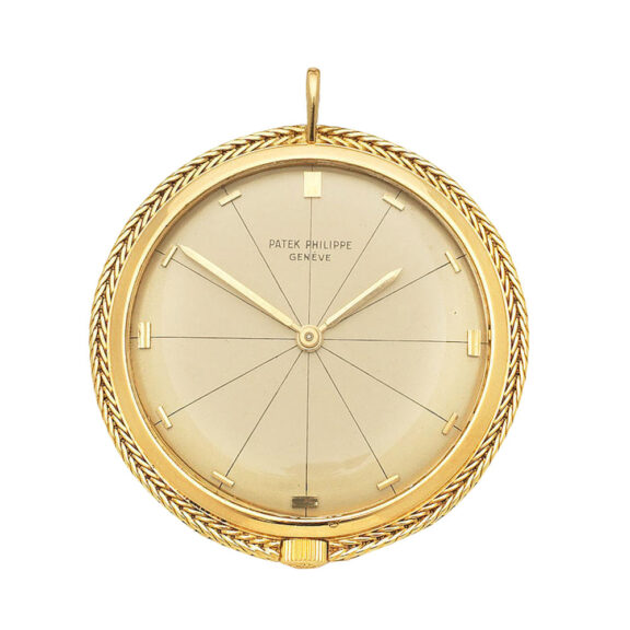Swiss gold open faced pocket watch Circa 1955