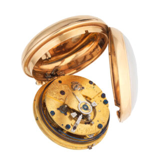 Large English gold min. repeating duplex watch Circa 1825