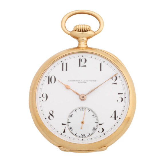 Swiss 18 carat gold open faced lever watch Circa 1919