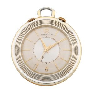 Swiss stainless steel/gold plated alarm watch Circa 1960