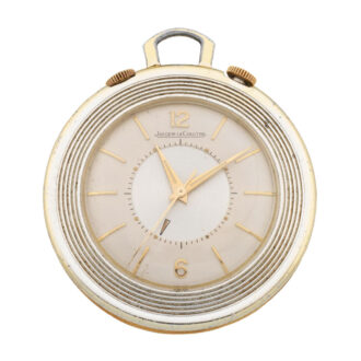 Swiss stainless steel/gold plated alarm watch Circa 1960