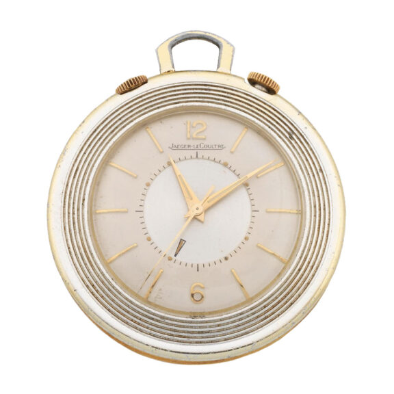 Swiss stainless steel/gold plated alarm watch Circa 1960