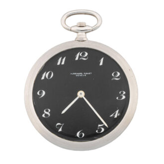Slim Swiss platinum open faced lever watch Circa 1948