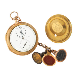 Historically important lever chronometer Circa 1790/1791