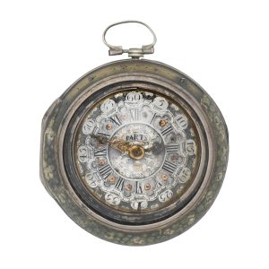 English repoussé decorated triple cased verge Circa 1774