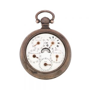 Dual sided verge with tidal/moon age indication Circa 1830