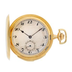 Swiss 18 carat gold minute repeating full hunter Circa 1900
