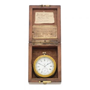 English Observation chronometer deck watch Circa 1914