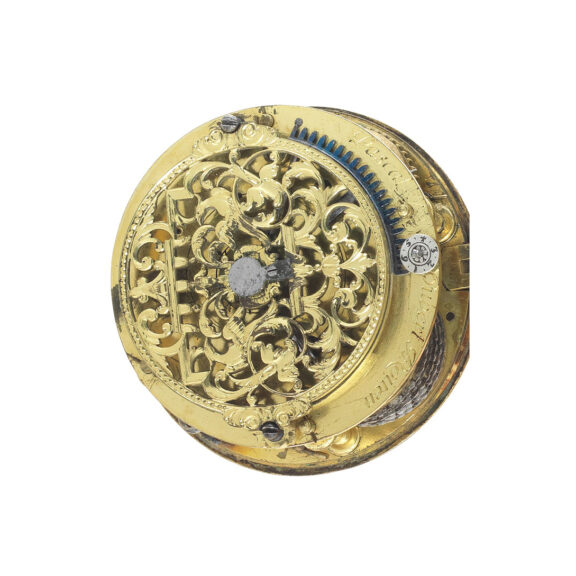 Large French open faced oignon pocket watch Circa 1700 Large French open faced oignon pocket watch Circa 1700
