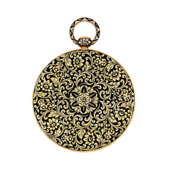 Swiss gold and enamel open faced repeating watch Circa 1800