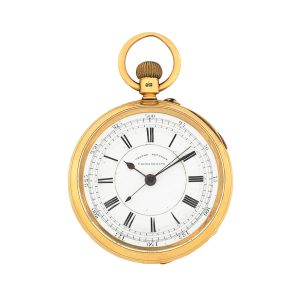 English open faced lever with start/stop seconds Circa 1897