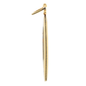 Extremely thin gold hunting cased pocket watch Circa 1914