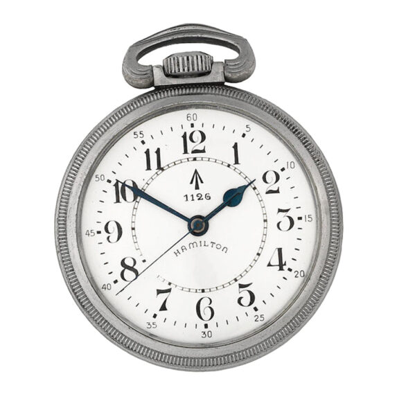 American stainless steel military navigation watch Circa 1942