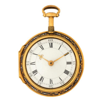 Repeater with Shagreen and glass display case Circa 1770