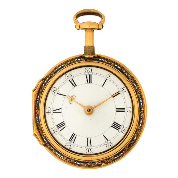 Repeater with Shagreen and glass display case Circa 1770