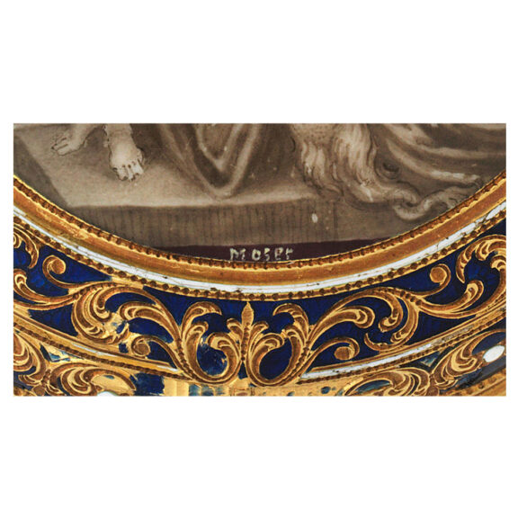 Repeater with Shagreen and glass display case Circa 1770 Repeater with Shagreen and glass display case Circa 1770
