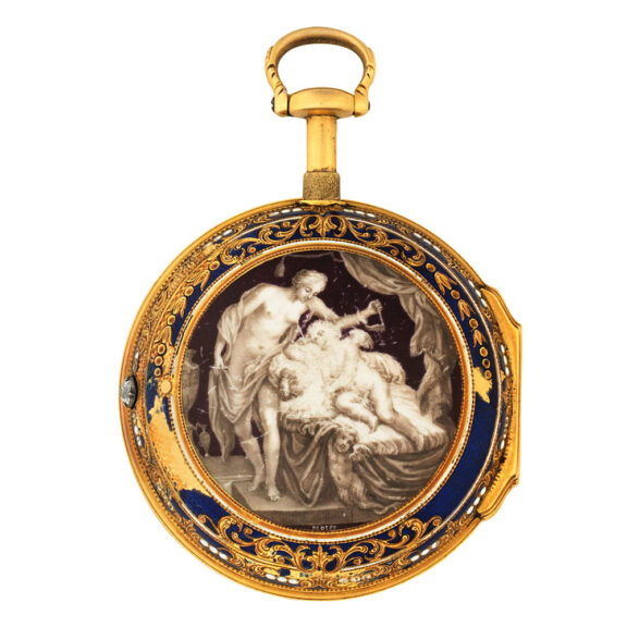 Repeater with Shagreen and glass display case Circa 1770 Repeater with Shagreen and glass display case Circa 1770