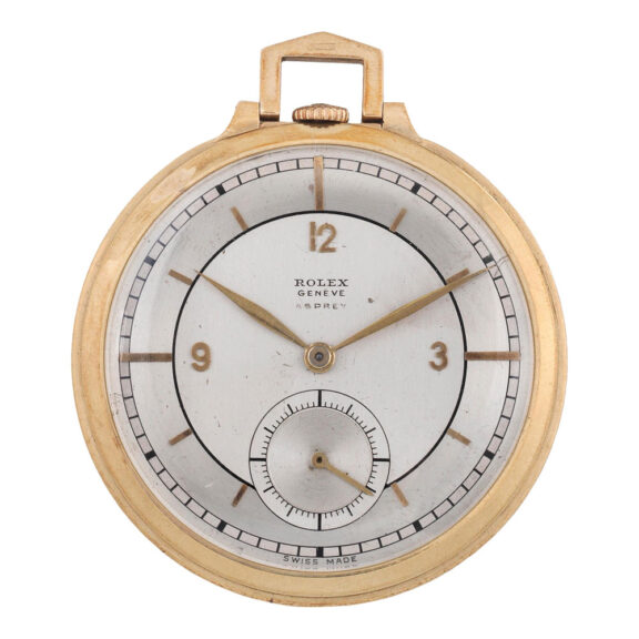 Swiss 9k gold open faced lever pocket watch Circa 1937 Swiss 9k gold open faced lever pocket watch Circa 1937